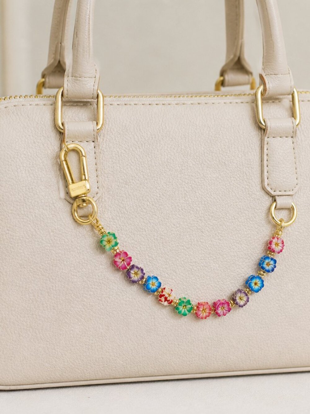 Hibiscus Bag Charm